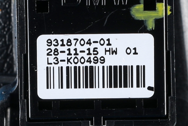 Bryter ruteheis førerdørspanel til BMW X5 2013-2018 (F15) (F15) (BMW|9 362 116|)