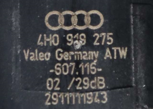 Parkeringssensor foran til Audi A6 2011-2014 (Type IV, Fase 1) (C7) (C7) (VAG|4H0 919 275|)