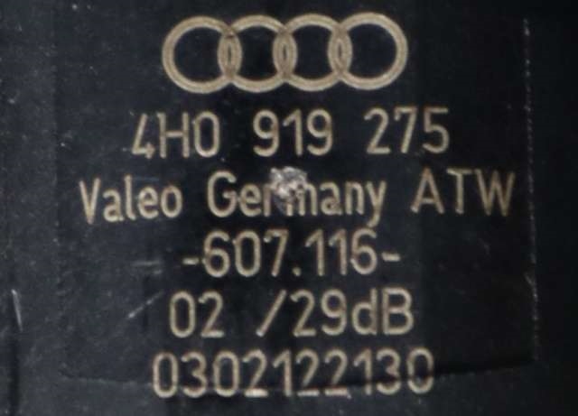 Parkeringssensor foran til Audi A4 2007-2014 (Type IV) (B8) (B8) (VAG|4H0 919 275|)