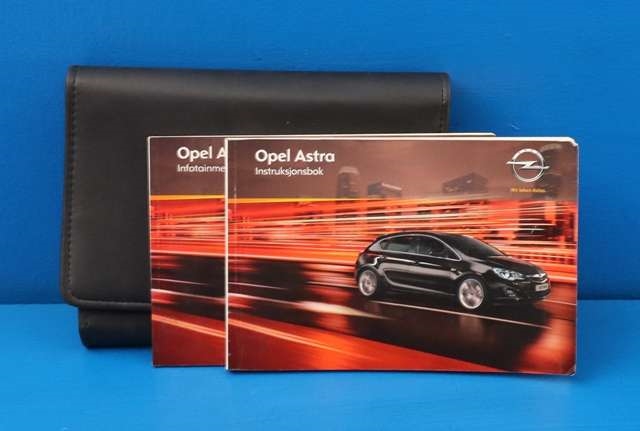 Instruksjonsbok til Opel Astra J, 2010-2015  