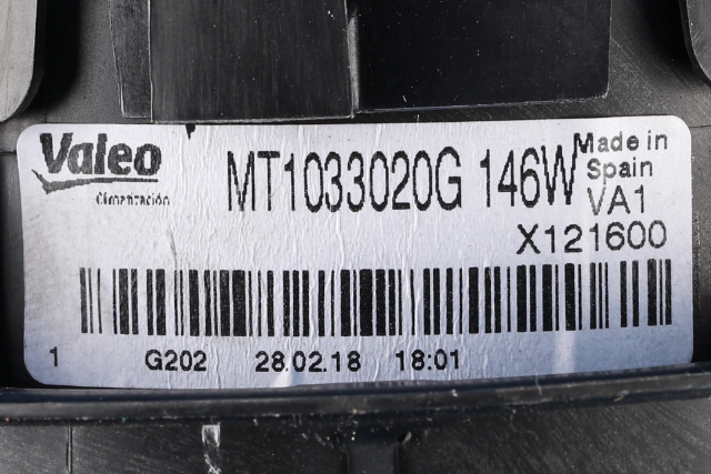 Varmeapparat motor til Nissan E-NV200 2014-->>