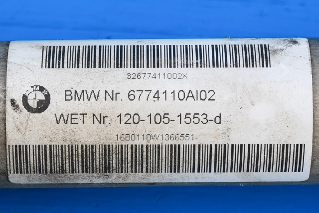 Rattaksel nedre til BMW X5 2013-2018 (F15) (F15) (BMW|6 774 110|)