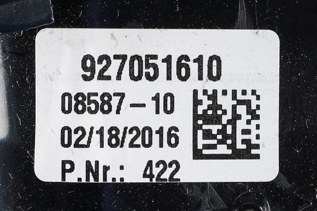 Dashbord friskluftdyse venstre til BMW X5 2013-2018 (F15) (F15) (BMW|9 270 516|)