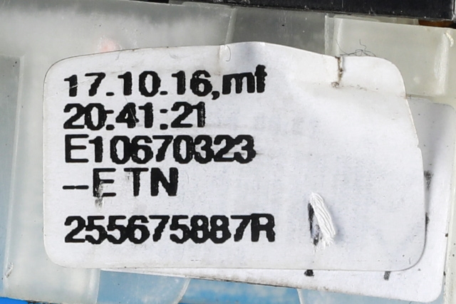 Bryter combi til Renault Clio 2016-2019 (Type IV, Fase 2) (RENAULT|2556 75887R-E|)