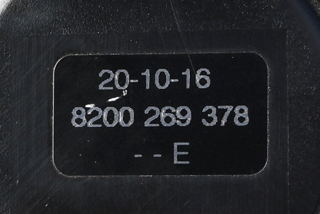 Reservehjulsoppheng til Renault Clio 2016-2019 (Type IV, Fase 2)  (RENAULT|8200 922466|)