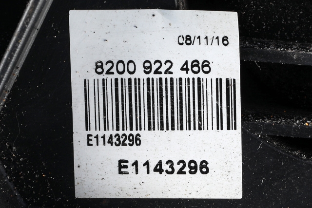 Reservehjulsoppheng til Renault Clio 2016-2019 (Type IV, Fase 2)  (RENAULT|8200 922466|)