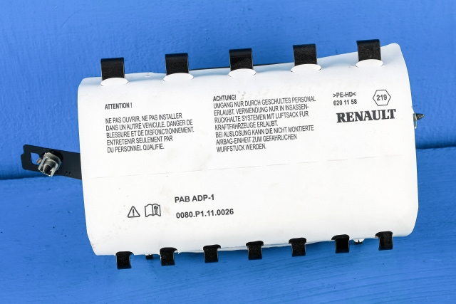 Airbag passasjer til Renault Clio, 2016-2019 (Type IV, Fase 2)  (RENAULT|9852 50096R)
