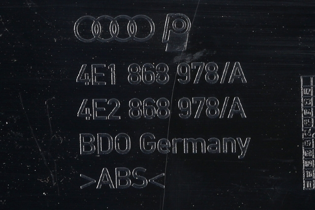 Innredning diverse til Audi A8 2003-2010 (Type II)
