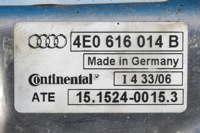 Ventilblokk luftfjæring til Audi A8 2003-2010 (Type II) (VAG|4E0 616 014 B|)