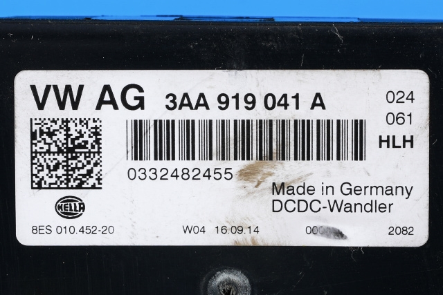 Styreenhet diverse til VW Tiguan 2011-2016 (Type I, Fase 2) (VAG|3AA 919 041 A|)
