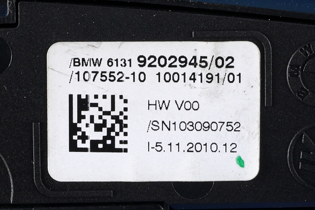 Bryter diverse til BMW 5-Serie 2010-2017 (F10/F11) (F10/F11) (BMW|9 202 945|)