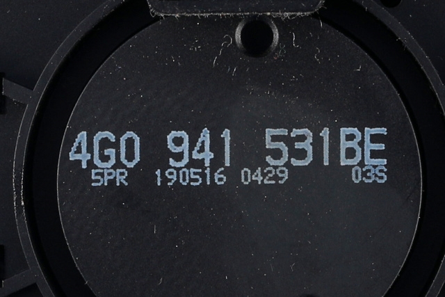 Bryter lys til Audi A6 2014-2018 (Type IV, Fase 2) (C7) (C7) (VAG|4G0 941 531 BE|)