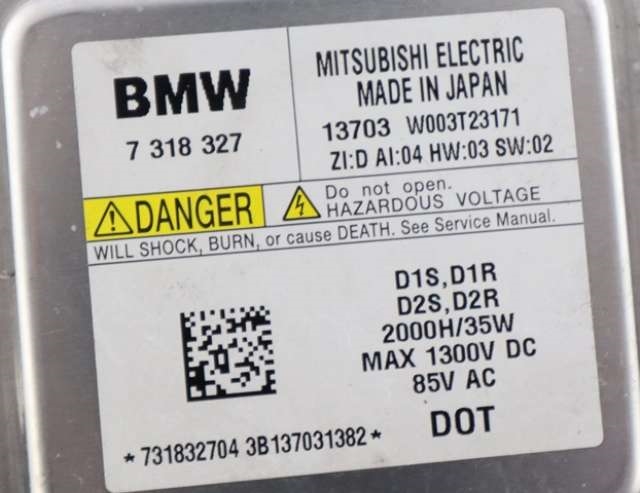 Styreenhet xenon/ballast til BMW 1-Serie 2011-2015 (Fase 1) (F20/F21) (F20/F21) (BMW|7 318 327|)