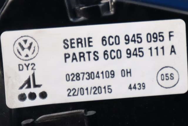 Baklykt venstre til VW Polo 2014-2017 (Type V, Fase 2)  (VAG|6C0 945 095 F|)