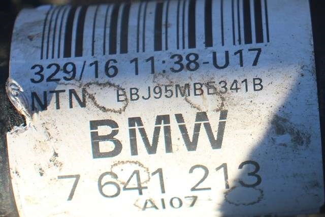 Drivaksel venstre bak, elbil til BMW i3 2013-2022  (BMW|7 641 213|)