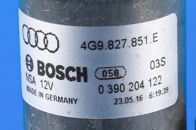Baklukeåpner motor til Audi A6 2014-2018 (Type IV, Fase 2) (C7) (C7) (VAG|4G9 827 851 E|)