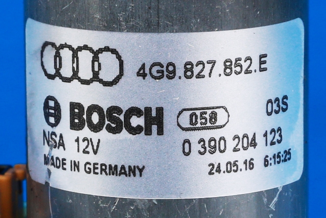 Baklukeåpner motor til Audi A6 2014-2018 (Type IV, Fase 2) (C7) (C7) (VAG|4G9 827 852 E|)