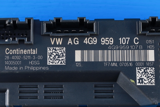 Styreenhet elektrisk bakluke til Audi A6 2014-2018 (Type IV, Fase 2) (C7) (C7) (VAG|4G9 959 107 C|)