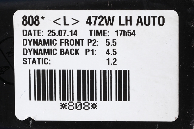 Varmeapparat motor til Toyota Auris 2013-2015 (Type II, Fase 1)  (DENSO|272700-8084|)