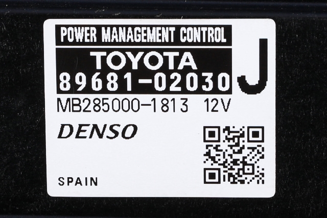 Styreenhet diverse til Toyota Auris 2013-2015 (Type II, Fase 1) (TOYOTA|89681-02030|)