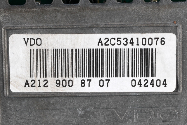 Bilstereo navigasjon skjerm til Mercedes E-Klasse 2009-2013 (Fase 1) (W212) (W212) (MERCEDES|A 212 900 87 07|)