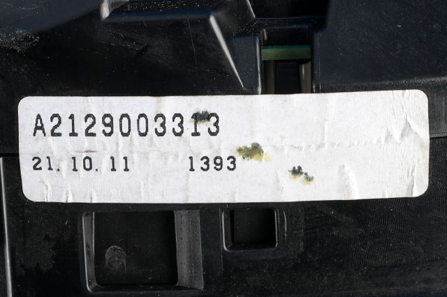 Instrumentpanel til Mercedes E-Klasse 2009-2013 (Fase 1) (W212) (W212) (MERCEDES|A 212 900 33 13|)