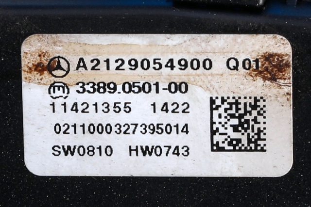 Bryter diverse til Mercedes E-Klasse 2009-2013 (Fase 1) (W212) (W212) (MERCEDES|A 212 680 30 07|)