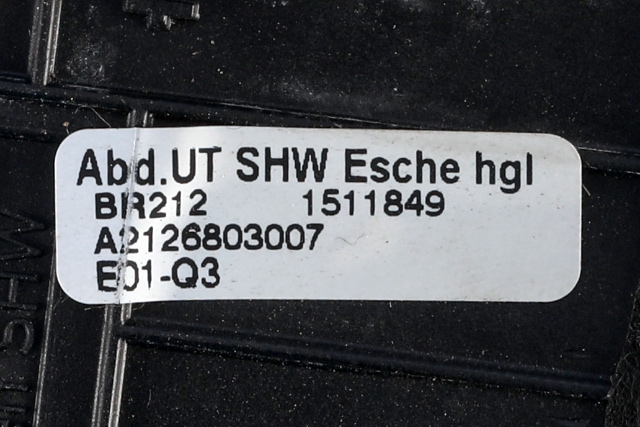 Bryter diverse til Mercedes E-Klasse 2009-2013 (Fase 1) (W212) (W212) (MERCEDES|A 212 680 30 07|)