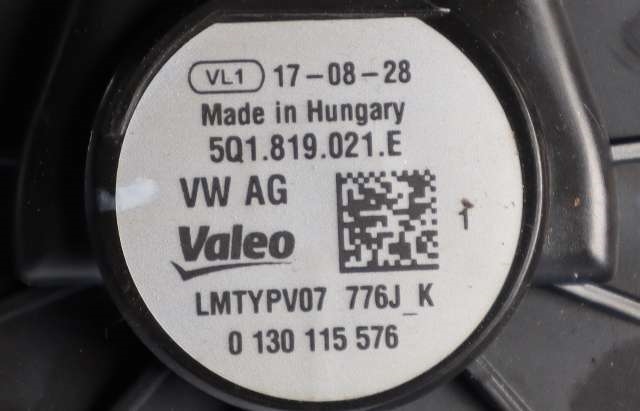 Varmeapparat motor til Škoda Kodiaq 2017-->>  (VAG|5Q1 819 021 E|)