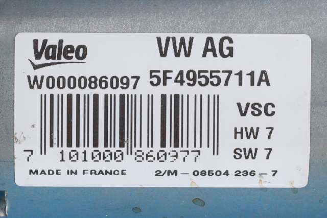 Viskermotor bakrute til Škoda Kodiaq 2017-->>  (VAG|5F4 955 711 A|)