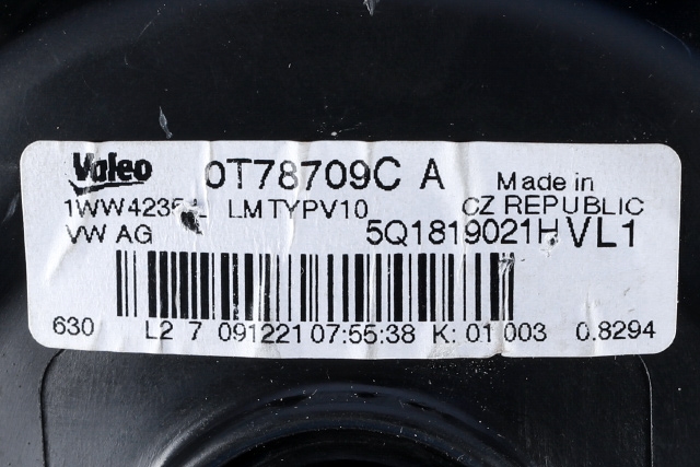 Varmeapparat motor til VW Caddy 2020-->> (Type IV) (VAG|5Q1 819 021 H|5WA 907 521|)
