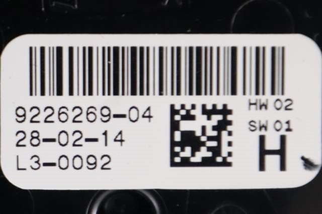 Bryter ruteheis førerdørspanel til BMW i3 2013-2022  (BMW|9 226 269|)
