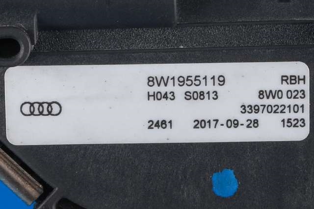 Viskermotor frontrute komplett m/overføring til Audi A4 2015-2019 (Type V, Fase 1) (B9) (B9) (VAG|8W1 955 023 A|8W1 955 119|)