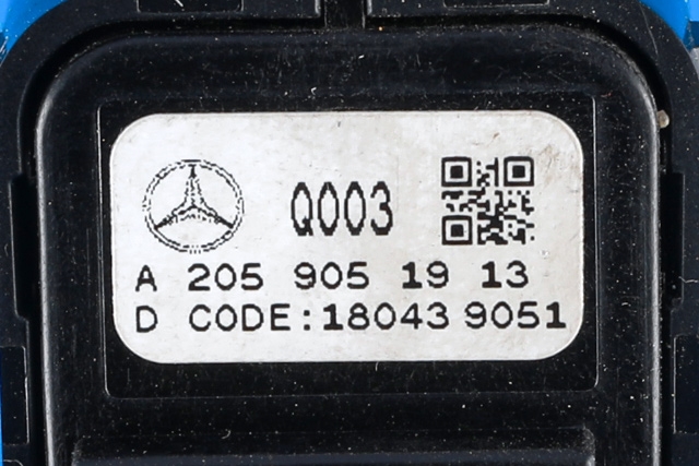 Bryter diverse til Mercedes GLC 2015-2022 (X253) (X253) (MERCEDES|A 205 905 19 13|)