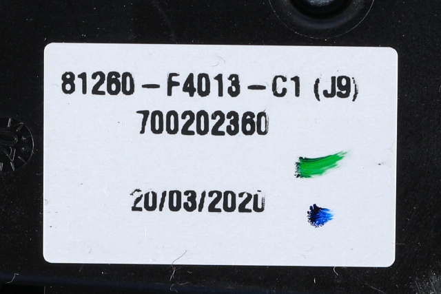 Taklyspanel til Toyota C-HR 2016-->>  (TOYOTA|81260-F4013|)