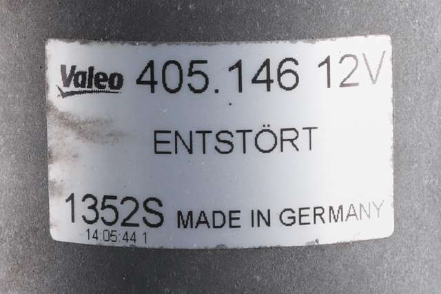 Viskermotor frontrute komplett m/overføring til VW Crafter 2011-2016 (Type I, Fase 2) (VALEO|405.146|)