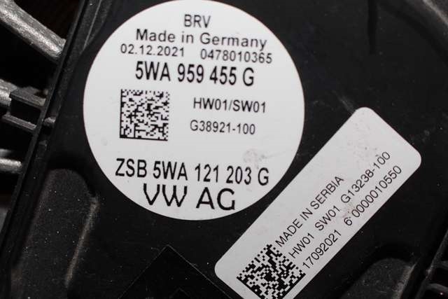 Kjølevifte til VW Caddy 2020-->> (Type IV)  (VAG|5WA 959 455 G|)