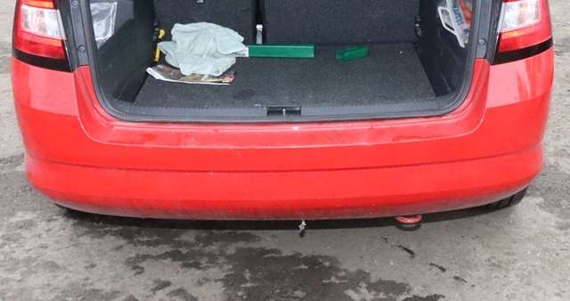 Støtfanger bak stasjonsvogn til Škoda Fabia, 2014-2021 (Type III)  