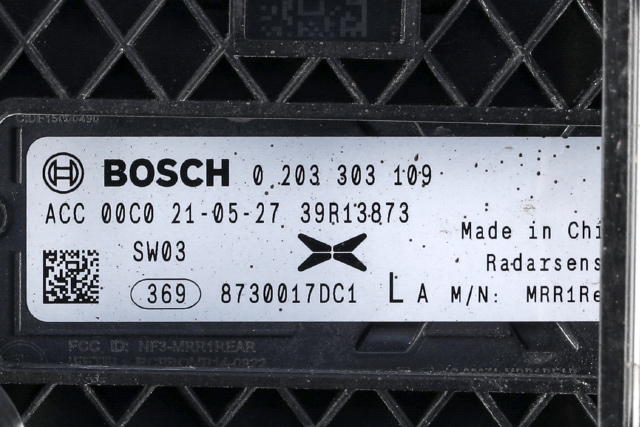 Sensor radar til XPeng G3 2021-->>  (XPENG|8730017DC1|)