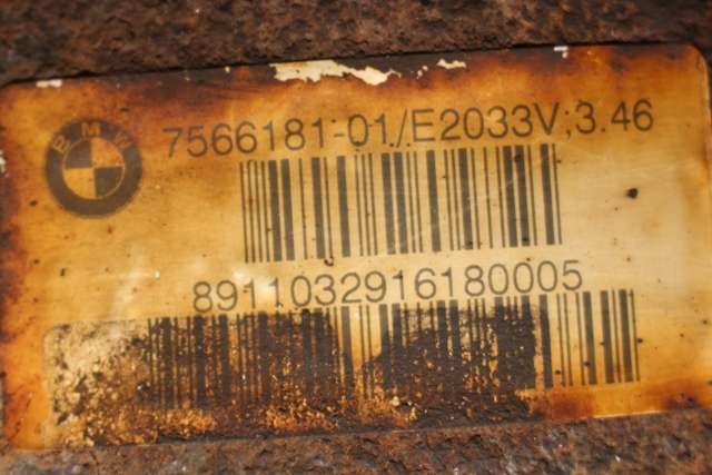 Kardang klokke bak til BMW X1 2009-2015 (E84) (E84) (BMW|7 566 181|)