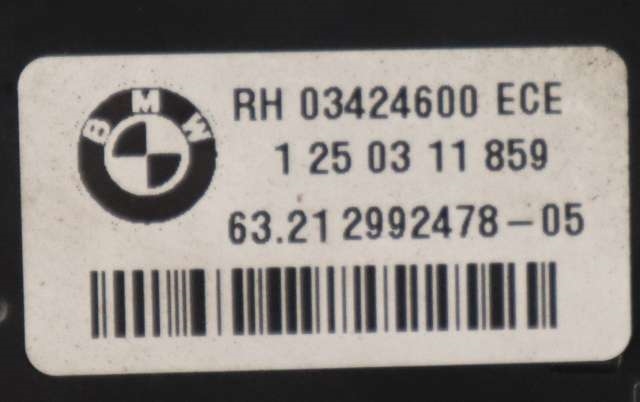 Baklykt høyre ytre til BMW X1 2009-2015 (E84) (E84) (BMW|63.21-2 992 478|)