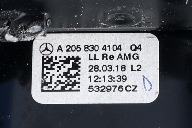 Dashbord friskluftdyse høyre til Mercedes GLC 2015-2022 (X253) (X253) (MERCEDES|A 205 830 41 04|)