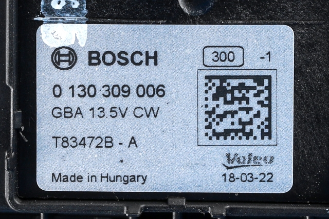 Varmeapparat motor til Mercedes GLC 2015-2022 (X253) (X253) (BOSCH|0 130 309 006|)