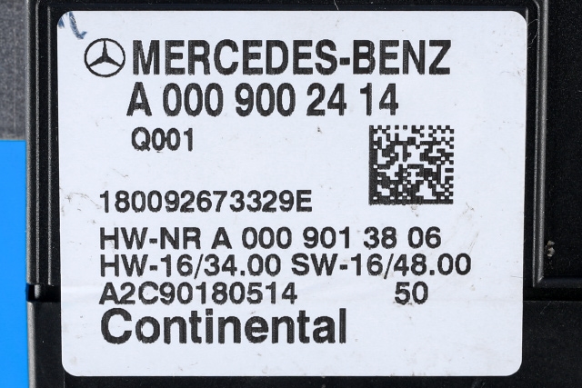 Styreenhet drivstoffpumpe til Mercedes GLC 2015-2022 (X253) (X253) (MERCEDES|A 000 900 24 14|)