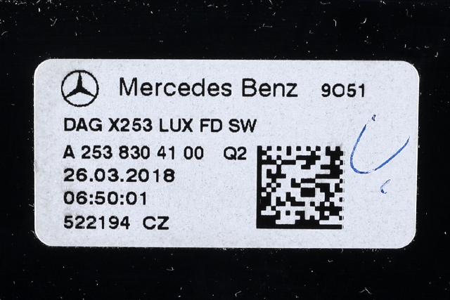 Dashbord friskluftdyse til Mercedes GLC 2015-2022 (X253) (X253) (MERCEDES|A 253 830 41 00|)