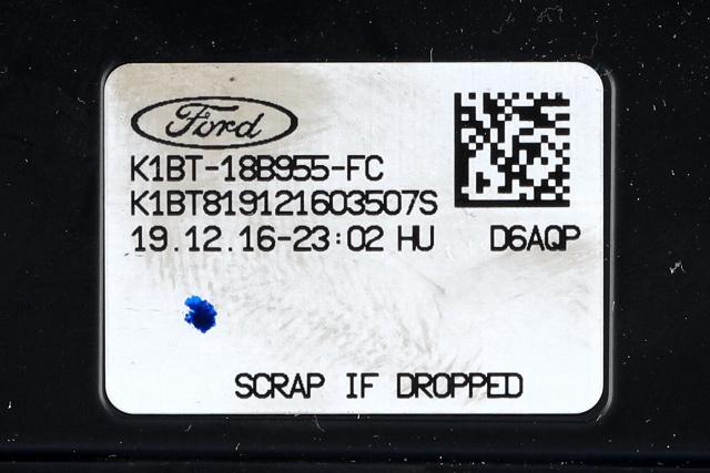 Bilstereo navigasjon skjerm til Ford Transit Custom 2013-2023 (Type I) (FORD|K1BT-18B955-FC|)