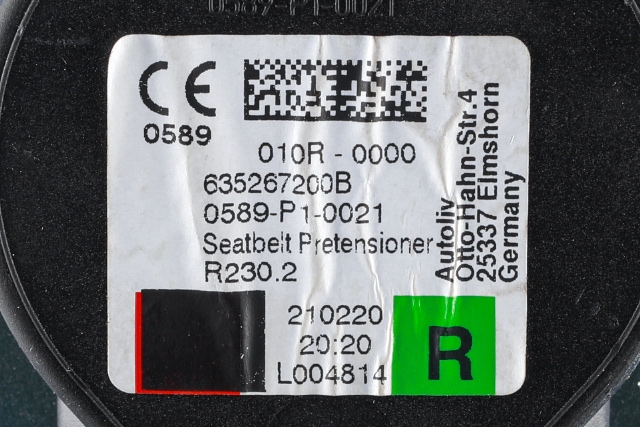 Sikkerhetsbelte foran høyre til BMW X1 2015-2022 (F48) (F48)