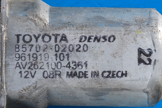 Ruteheis venstre foran til Toyota Auris 2013-2015 (Type II, Fase 1)  (TOYOTA|85702-02020|)