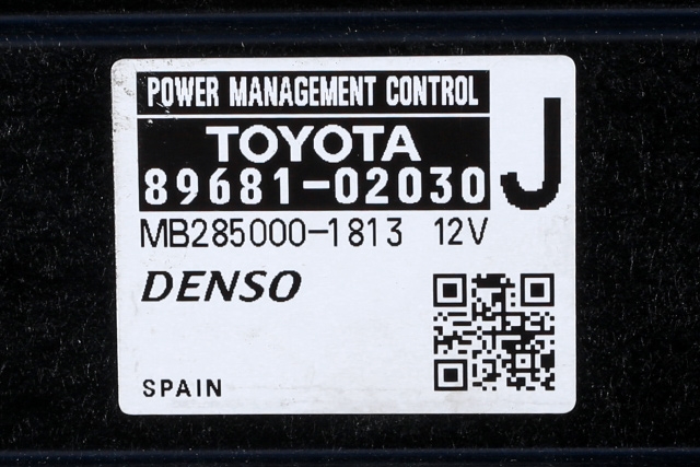 Styreenhet diverse til Toyota Auris 2013-2015 (Type II, Fase 1)  (TOYOTA|89681-02030|)