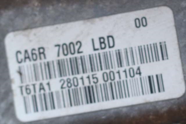 Girkasse manuell til Ford Fiesta 2013-2017 (Type VI, Fase 2)  (FORD|CA6R-7002-LBD|)